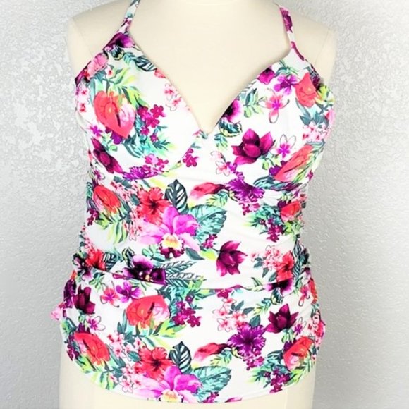 smart & sexy Other - Smart & Sexy Underwire Tankini Top 42DD